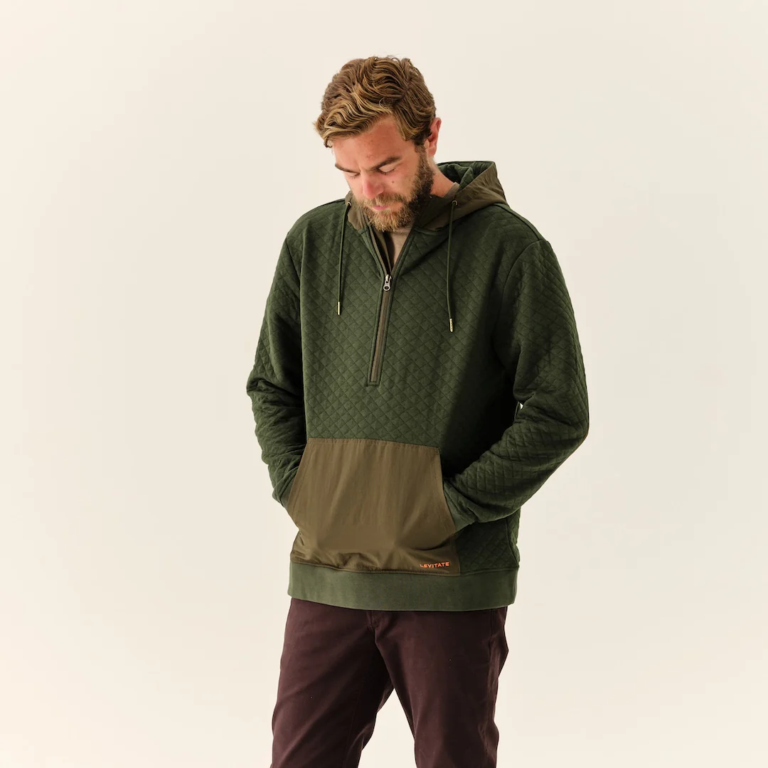 Men's Quilted Mountain Pullover - Image 3