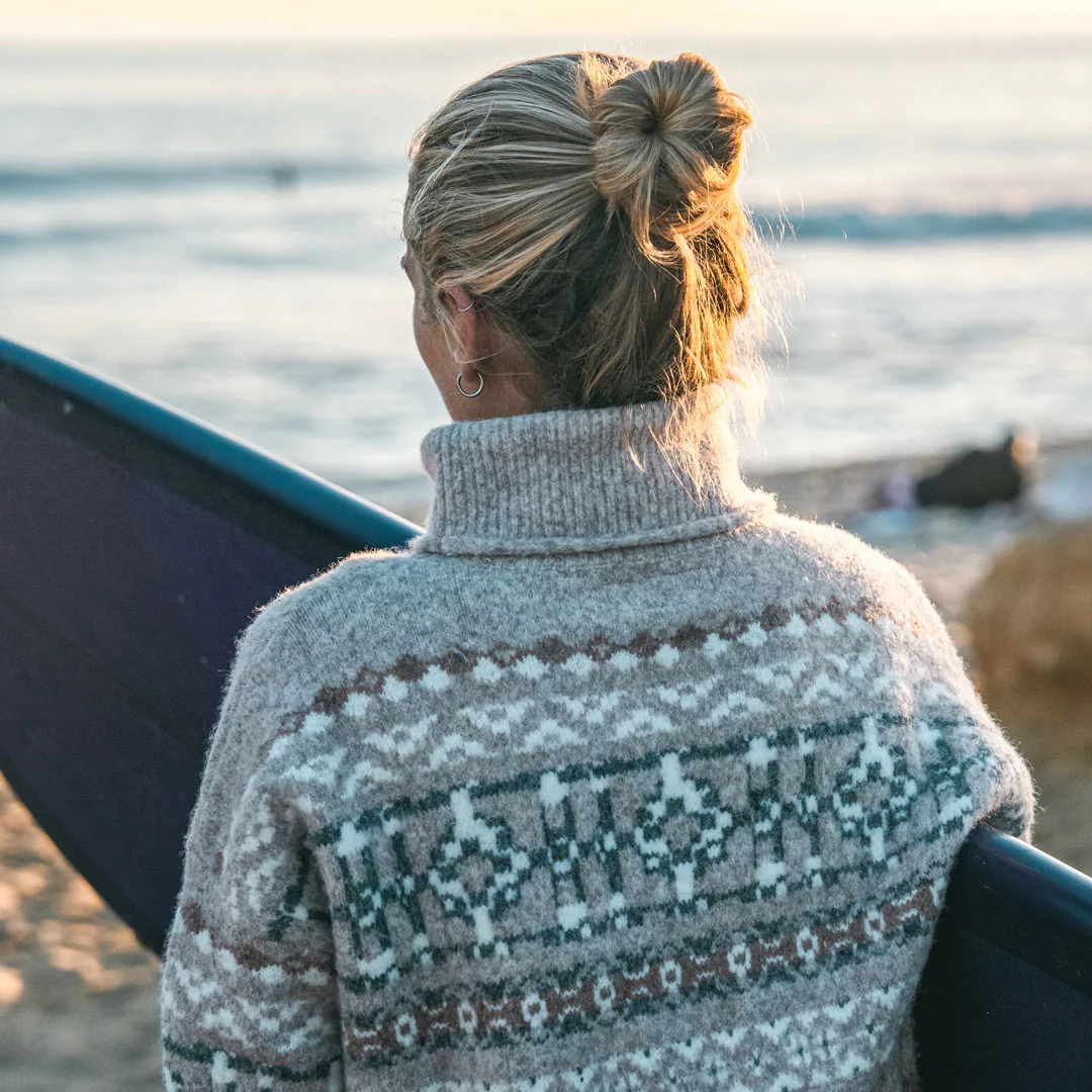 Women's Downeast Cowl Neck Sweater - Image 15